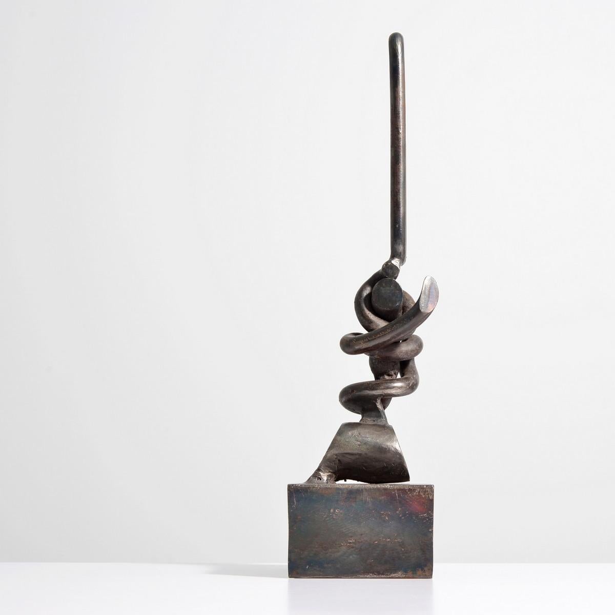Karl Stirner Abstract Metal Sculpture For Sale 3
