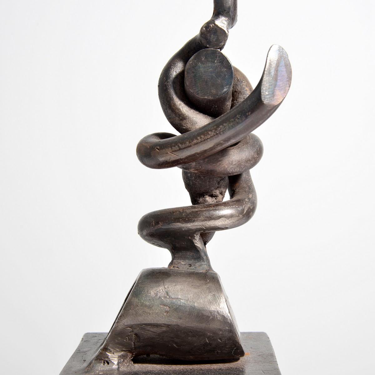 Karl Stirner Abstract Metal Sculpture For Sale 5