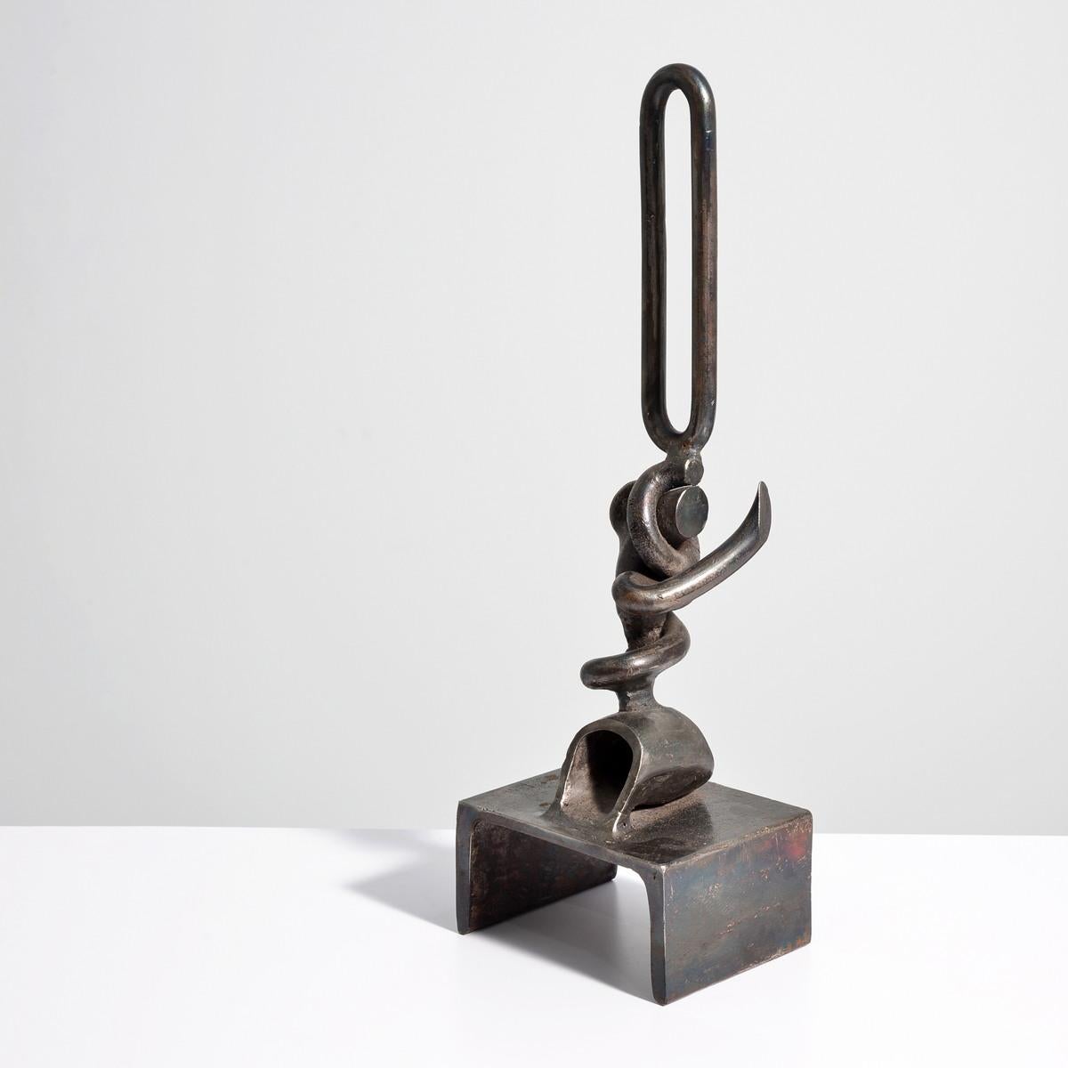 Karl Stirner Abstract Metal Sculpture For Sale 6