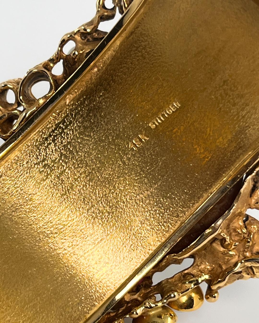 karl stittgen gold bangle
