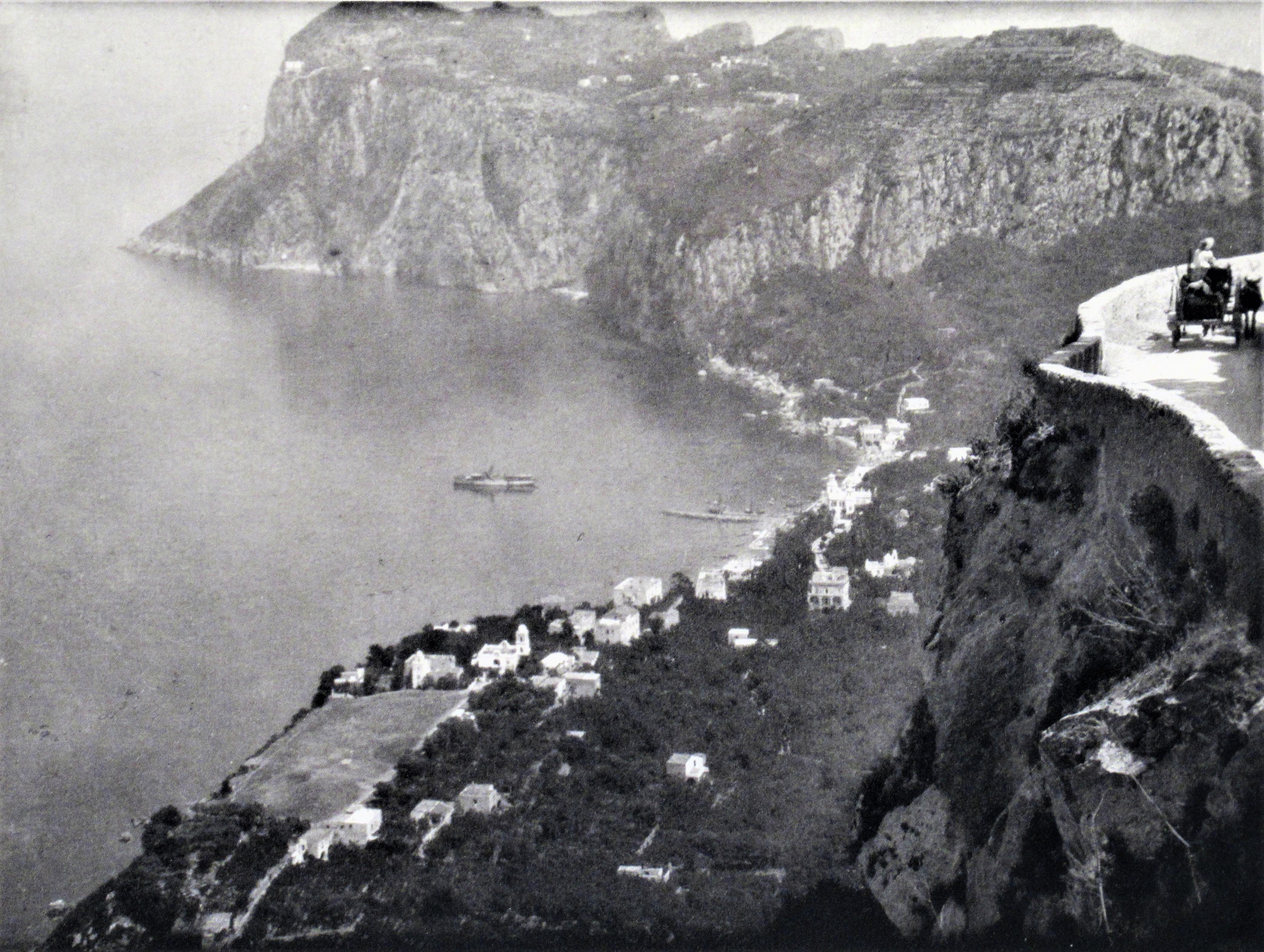 The Cliffs, Sorrento - Photograph by Karl Struss