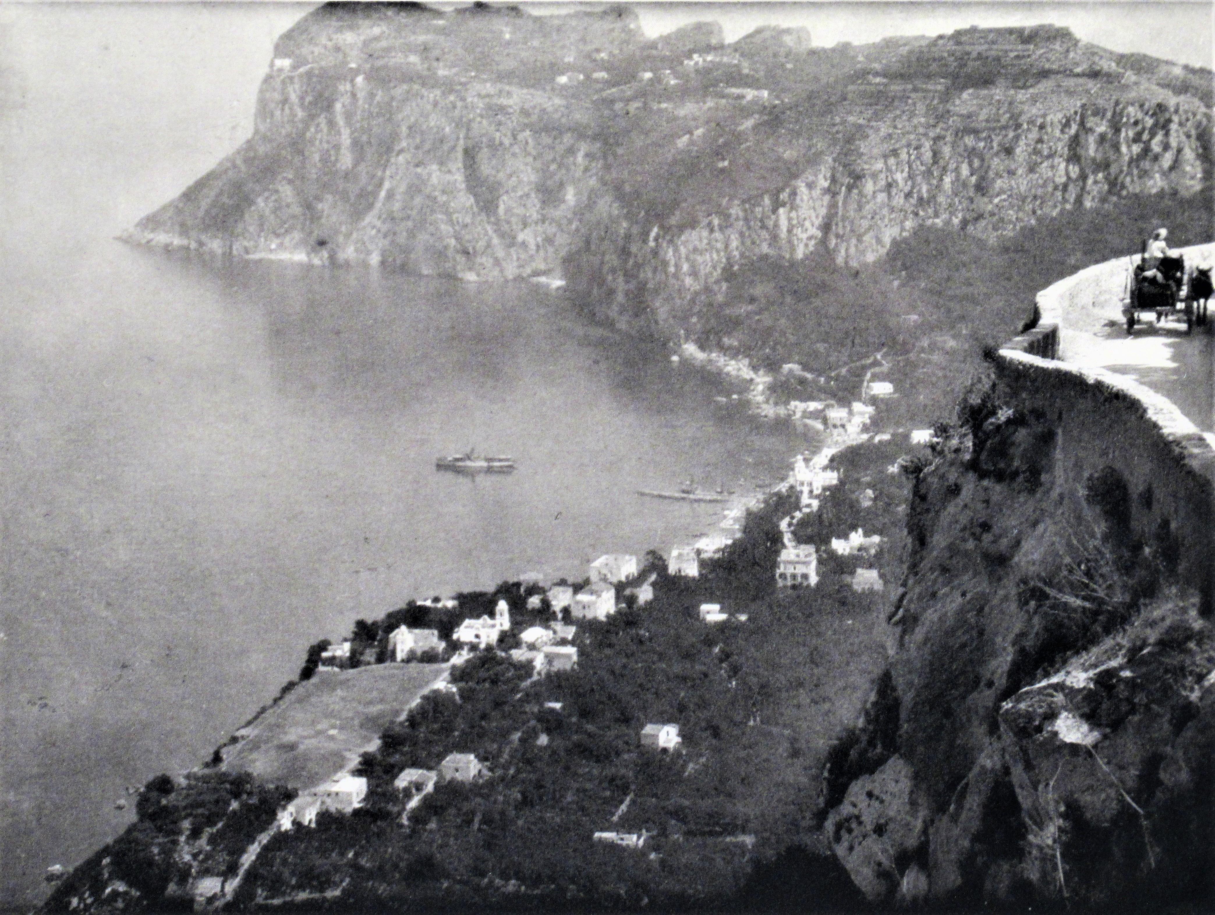 Die Cliffs, Sorrento – Photograph von Karl Struss