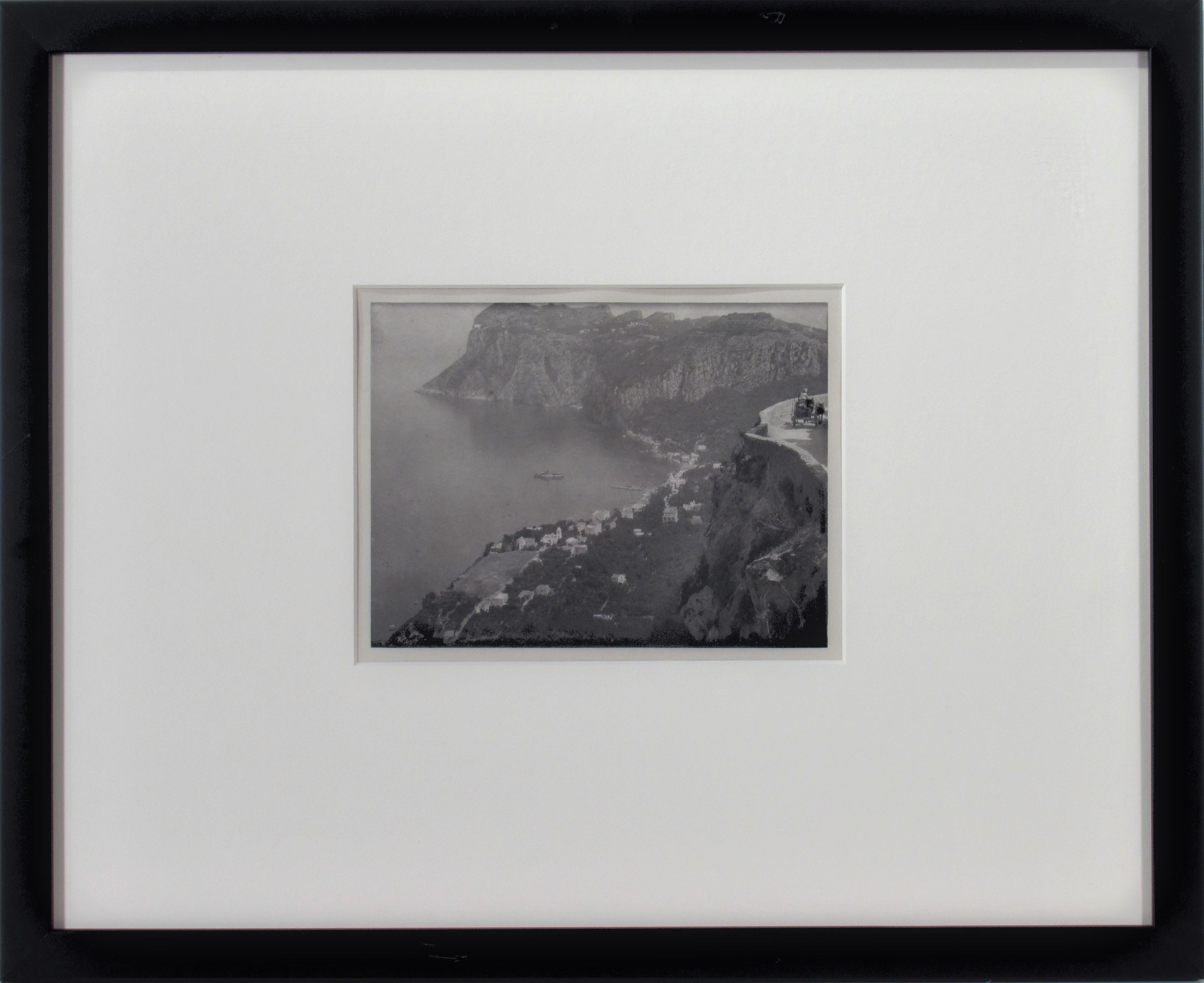 Karl Struss Landscape Photograph - The Cliffs, Sorrento