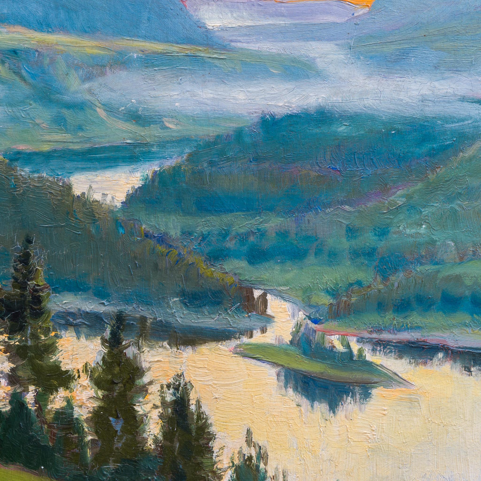Valley of Liden by Swedish Artist Karl Tirén 1