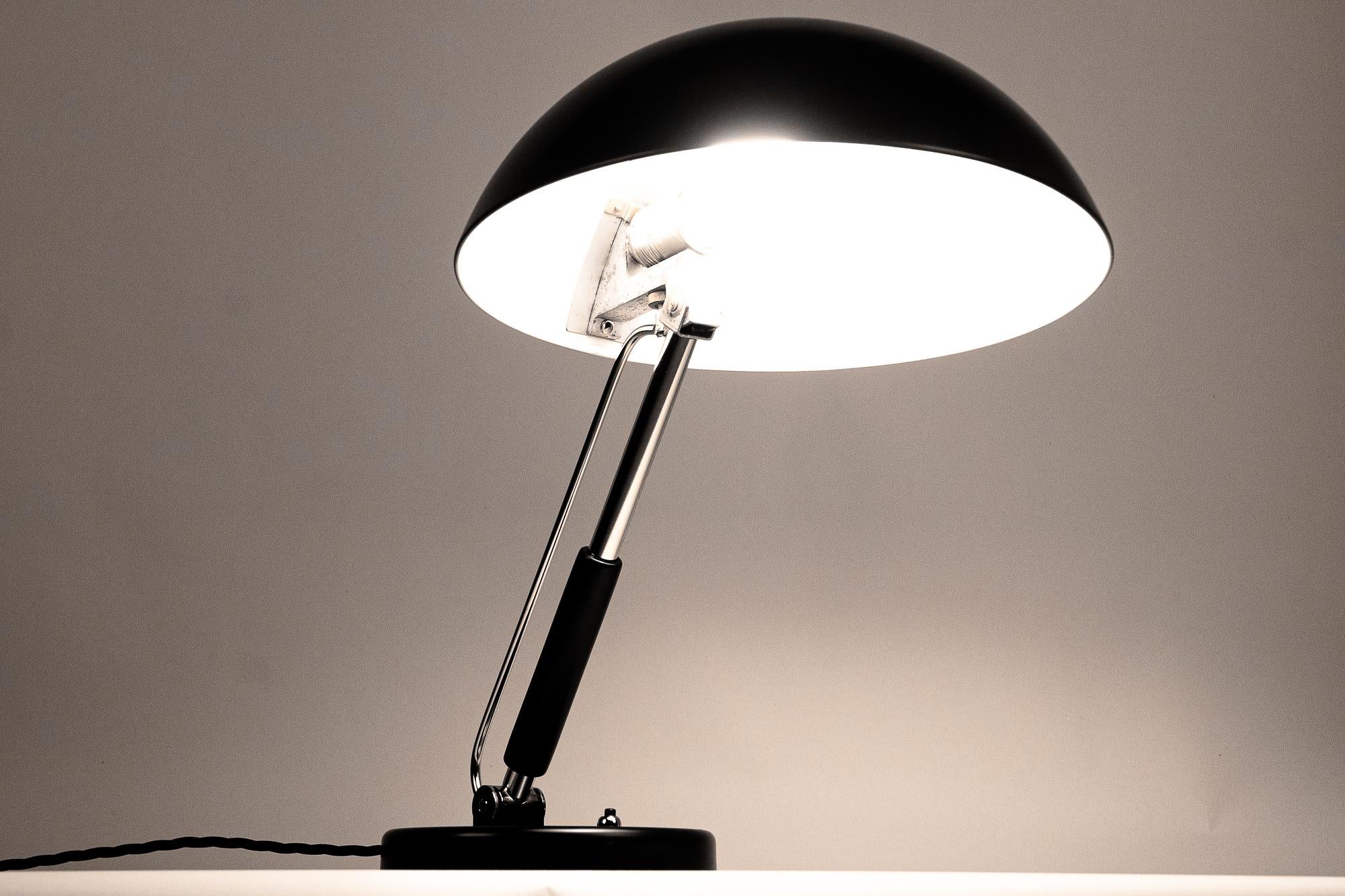 Karl Trabert Industrial Design Desk Lamp Around 1930s 7
