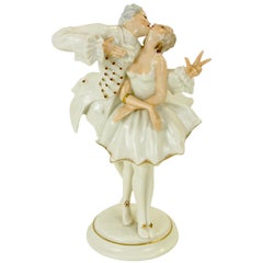 Karl Tutter for Hutschenreuther Selb Kunstabteiling Romantic Figurine