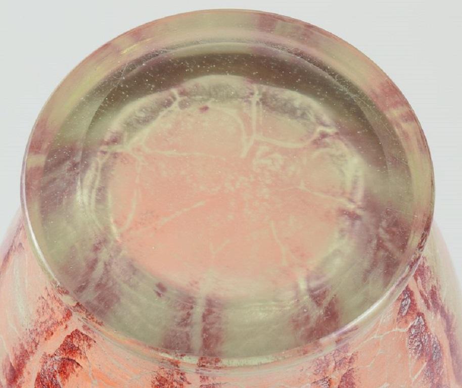 Karl Wiedmann per WMF, Vaso in vetro artistico, Germania, anni '30 In condizioni ottime in vendita a Copenhagen, DK