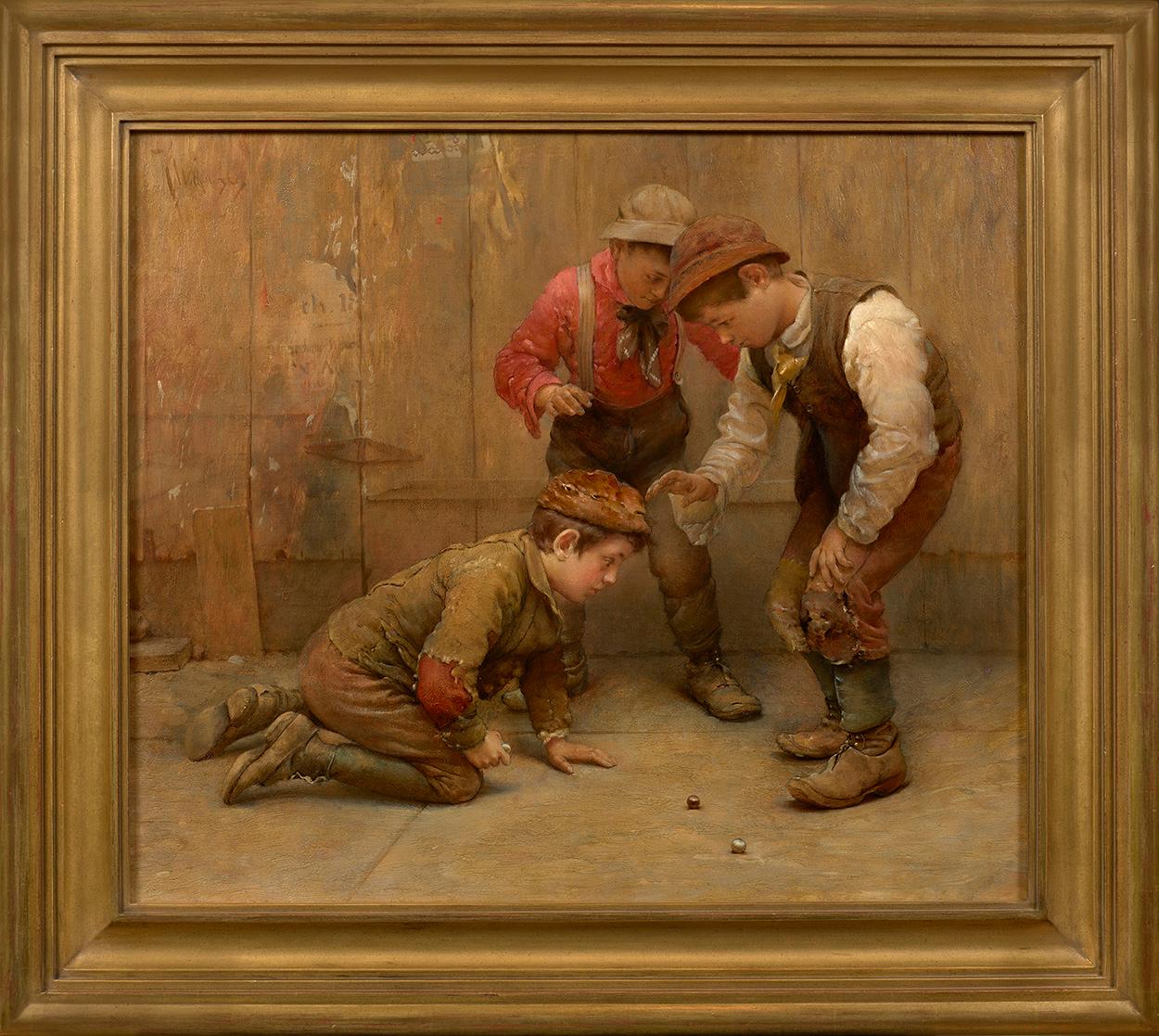 Mandibole abbassate - Painting di Karl Witkowski