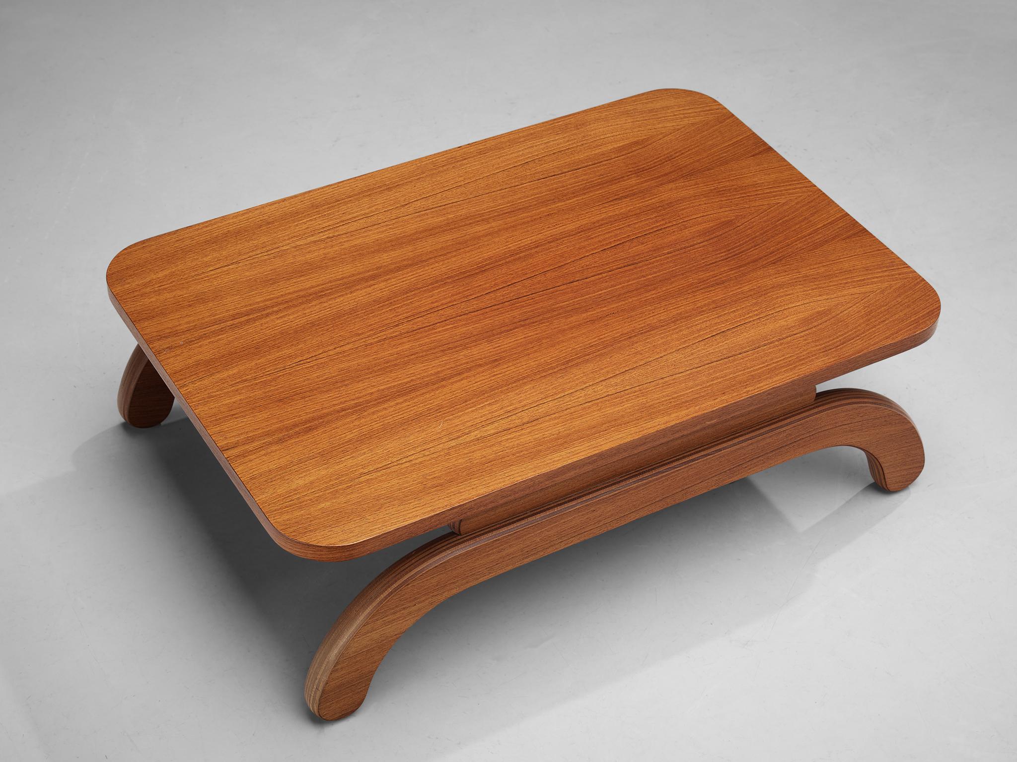 Austrian Karl Wittmann ‘Independence’ Coffee Table in Teak For Sale