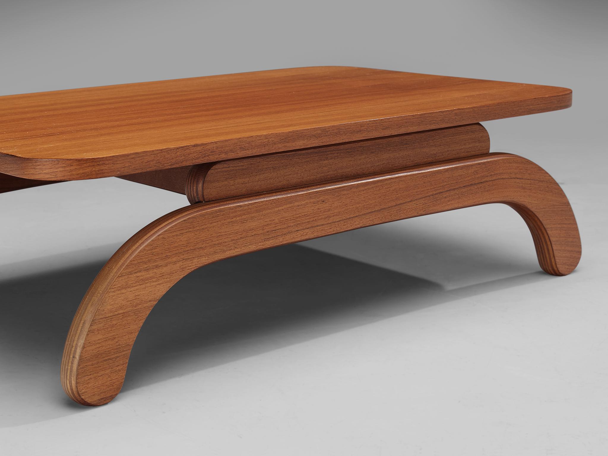 Mid-20th Century Karl Wittmann ‘Independence’ Coffee Table in Teak For Sale