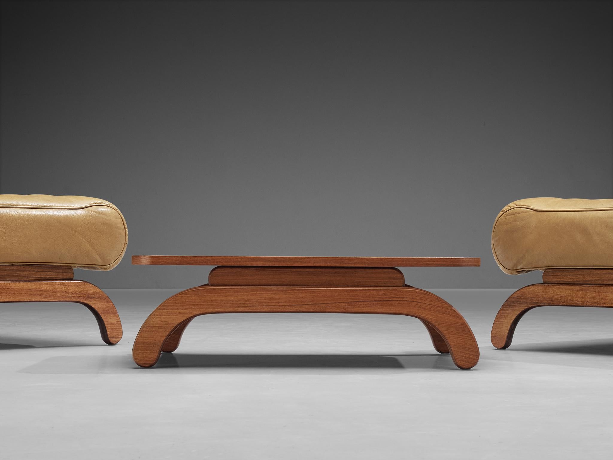 Karl Wittmann ‘Independence’ Coffee Table in Teak For Sale 3