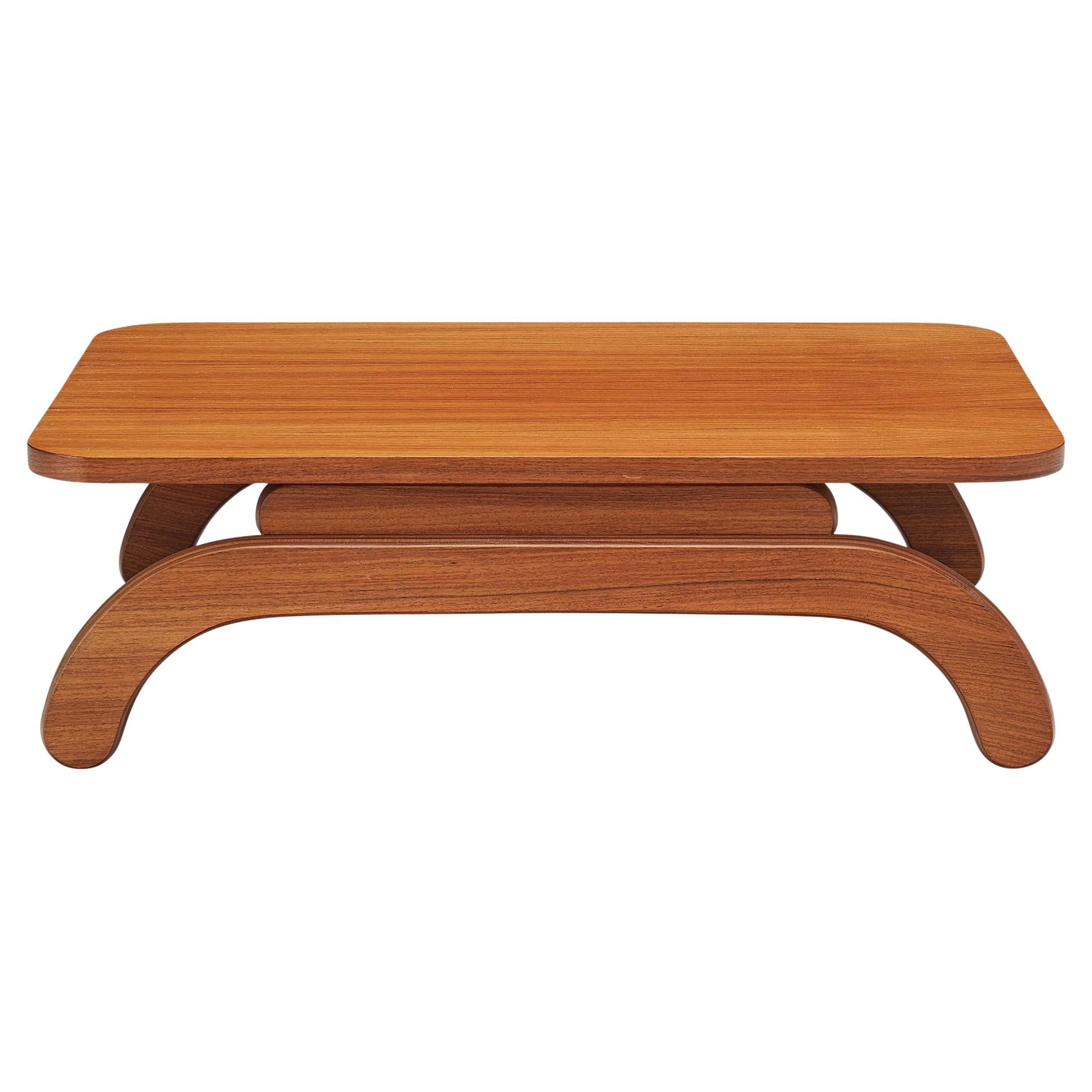 Karl Wittmann ‘Independence’ Coffee Table in Teak For Sale