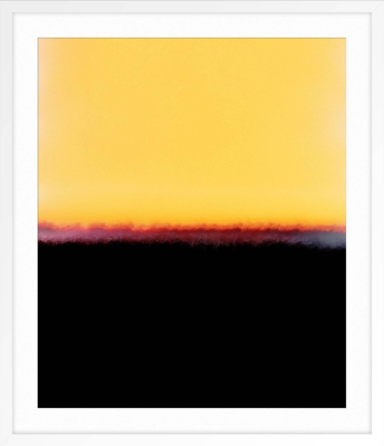 Gianna - Black Abstract Print by Karl Wolfgang