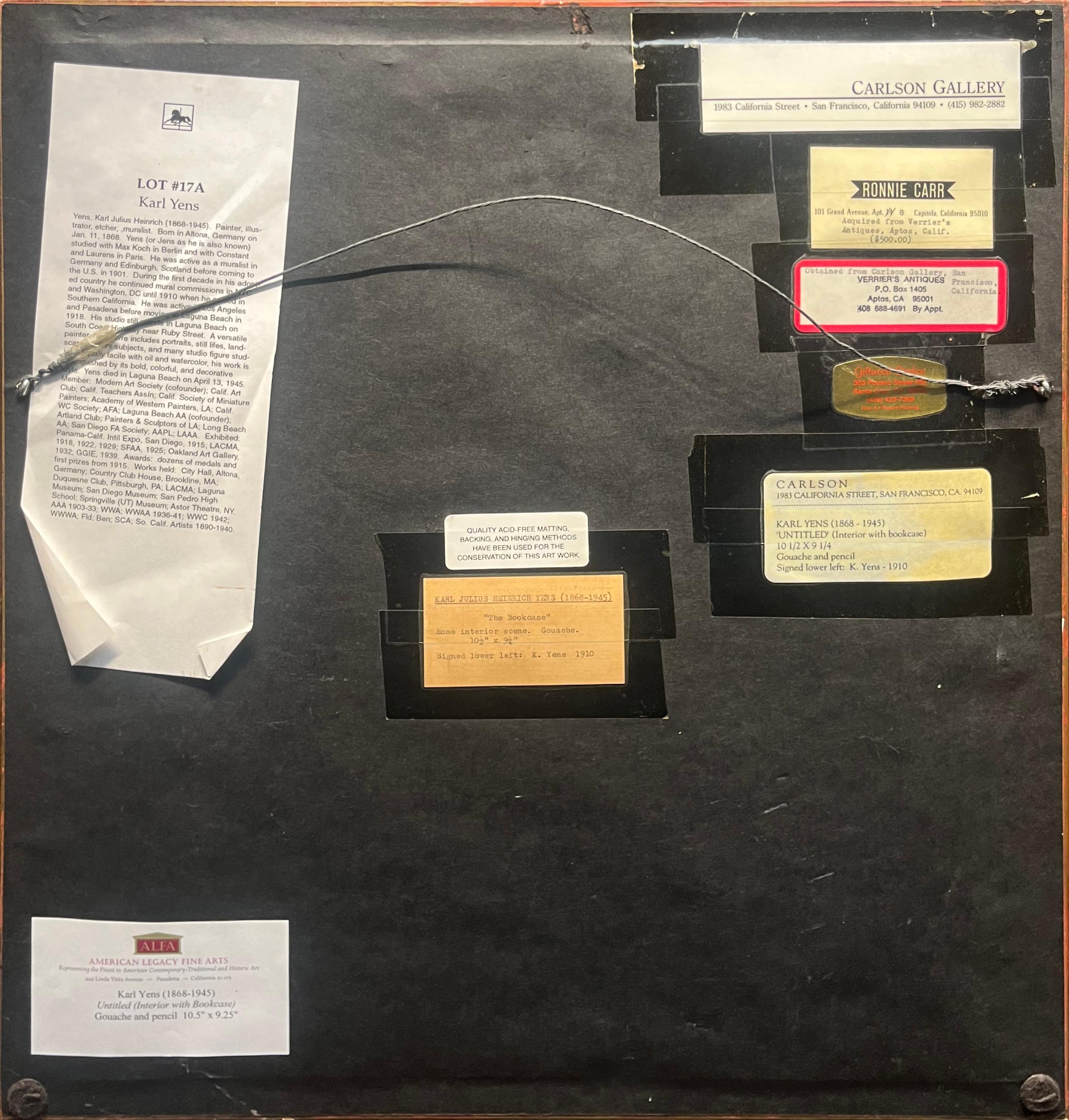 Provenance
Consignée à la galerie ; Par filiation à un collectionneur privé, Encino, Californie ; Acquise en octobre 1998 par un collectionneur privé, San Carlos, Palo Alto, et Oceanside, Californie ; De John Moran Auctioneers at The Pasadena