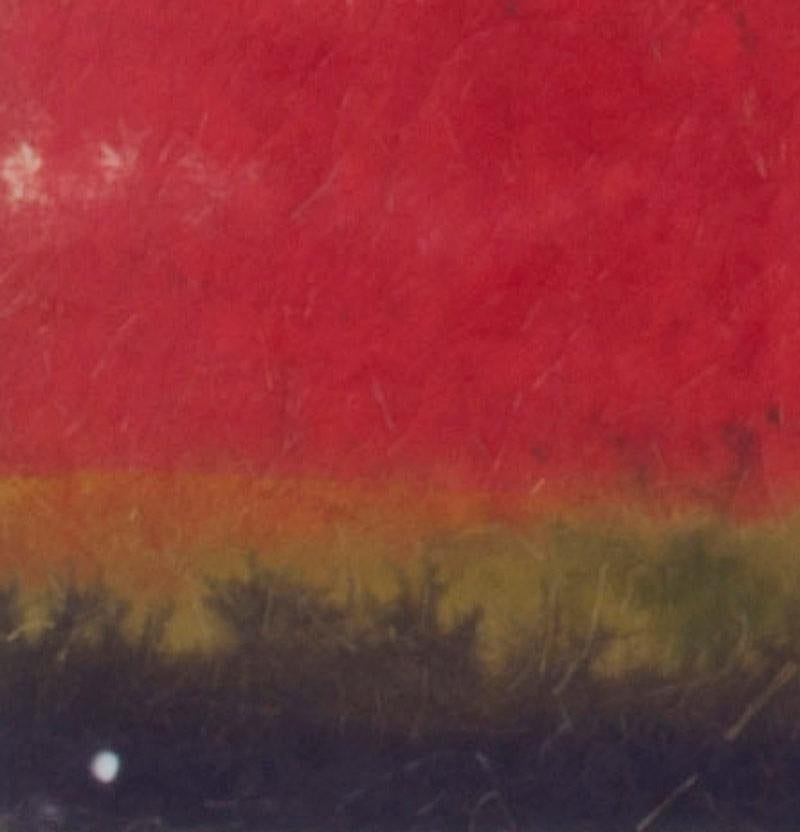 Luce artica-Sole arancione
Senza segno
Guazzo su carta fibrosa giapponese
Serie: Dipinti della Tundra
In mostra: Karl Zerbe, Gouaches dell'Artico
                   Galleria Nordness, (Madison Avenue, NY) dal 3 al 23 febbraio 1958
                  