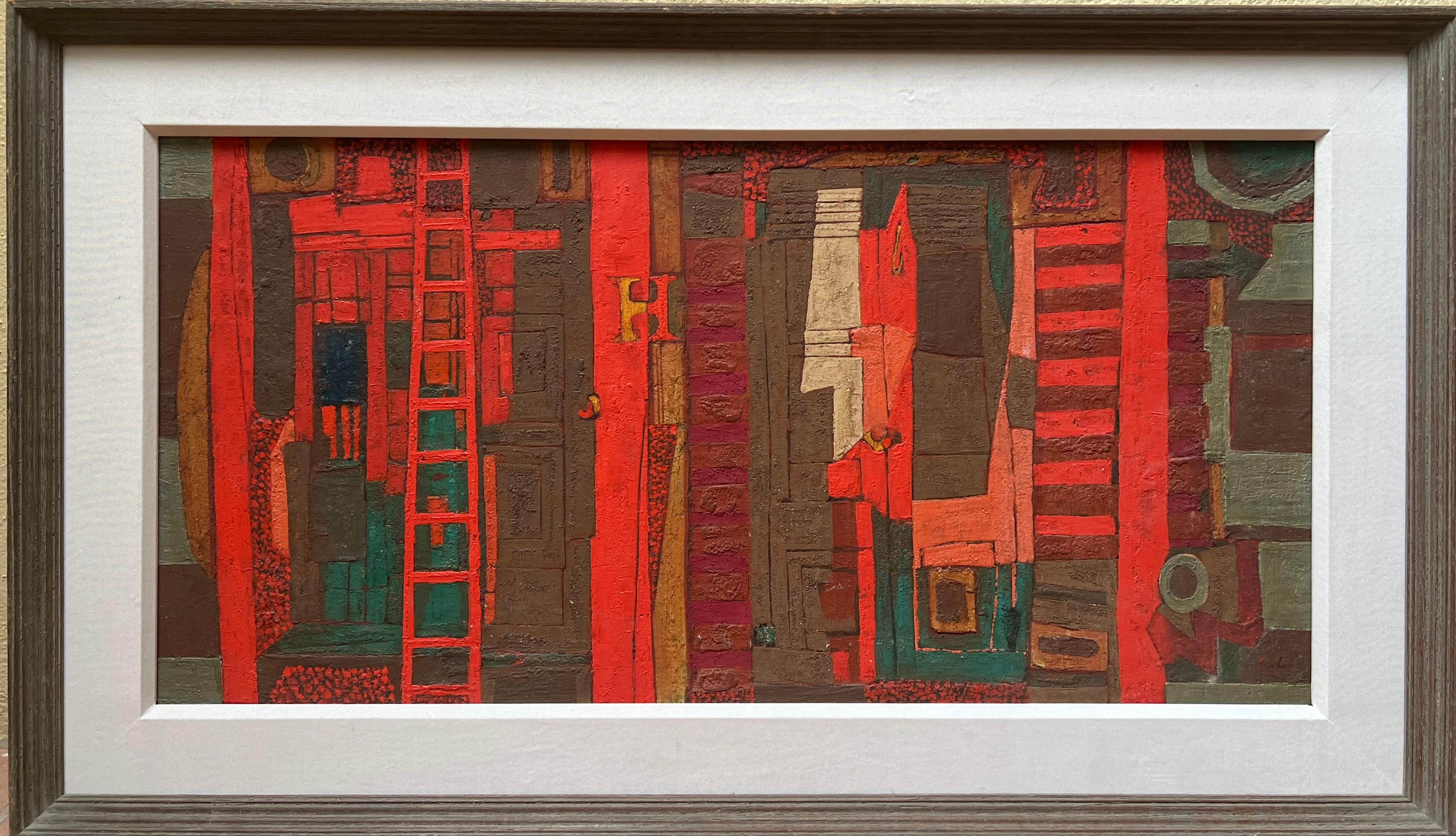 Porte chiuse - Painting di Karl Zerbe