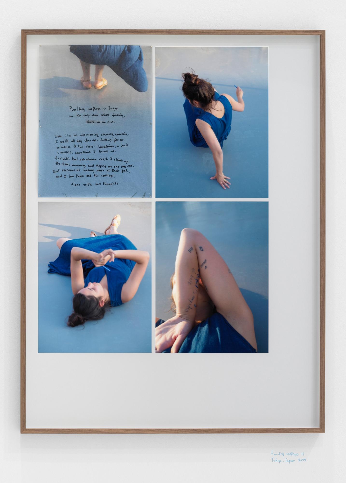 Karla Hiraldo Voleau  Color Photograph – Suche nach Dächern II