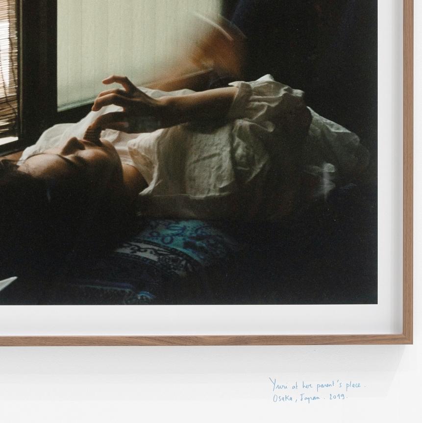 Karla HIRALDO VOLEAU (*1992, French-Dominican)
Yuri at Her Parent's Place, 2020
Archival pigment print on Hahnemühle Photo-rag paper
100 x 75 cm (39 3/8 x 29 1/2 in.)
Edition of 3 plus 2 artist's proofs
Print only
Signed by the artist

Karla Hiraldo