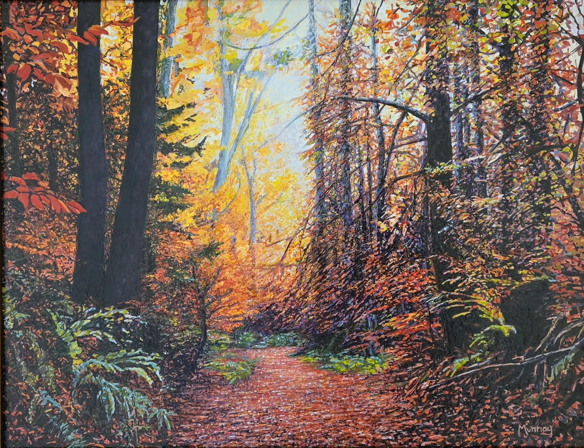 Glorious Autumn - Impressionist Painting by Karla Murray