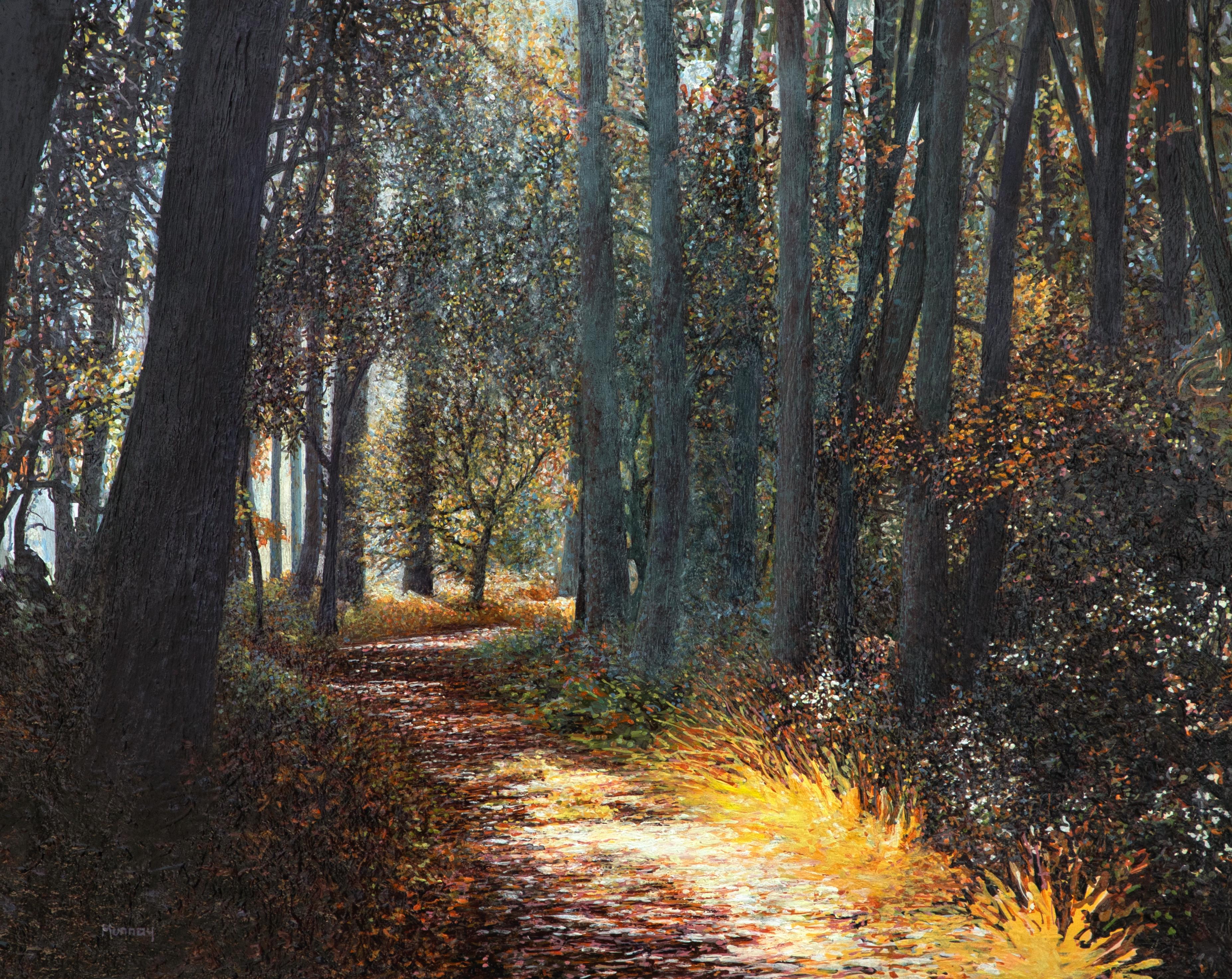 Seeing the Forest for the Trees - Realist Painting by Karla Murray