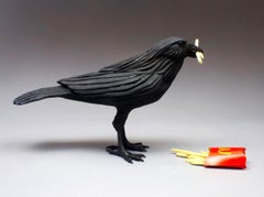 Ceramic Sculpture Titled: McCrow