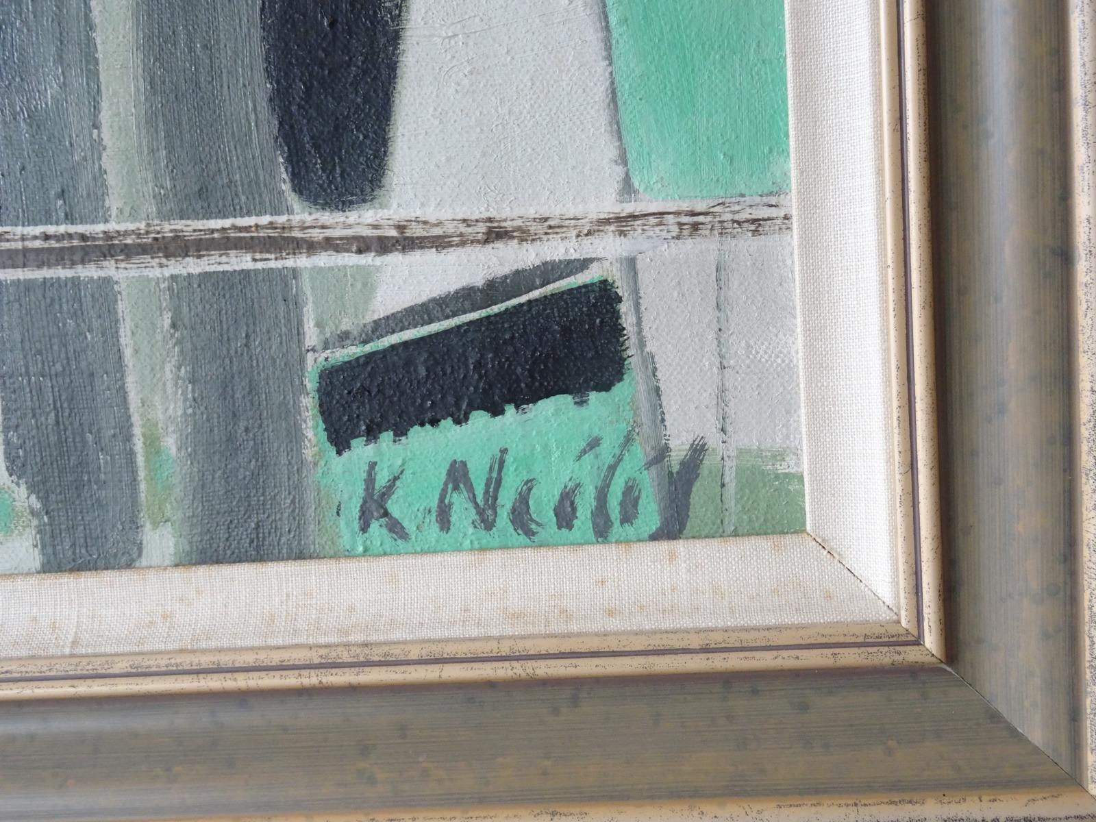 Fantasia. Olio su tela, 88x115 cm

Karlis Neilis (1906.19.XII Lettonia - 1991.14.VII Zalcburg, Austria)

Nel 1932 si diploma all'Accademia d'Arte della Lettonia, G. Eliasa Figurative master class, con l'opera di diploma 