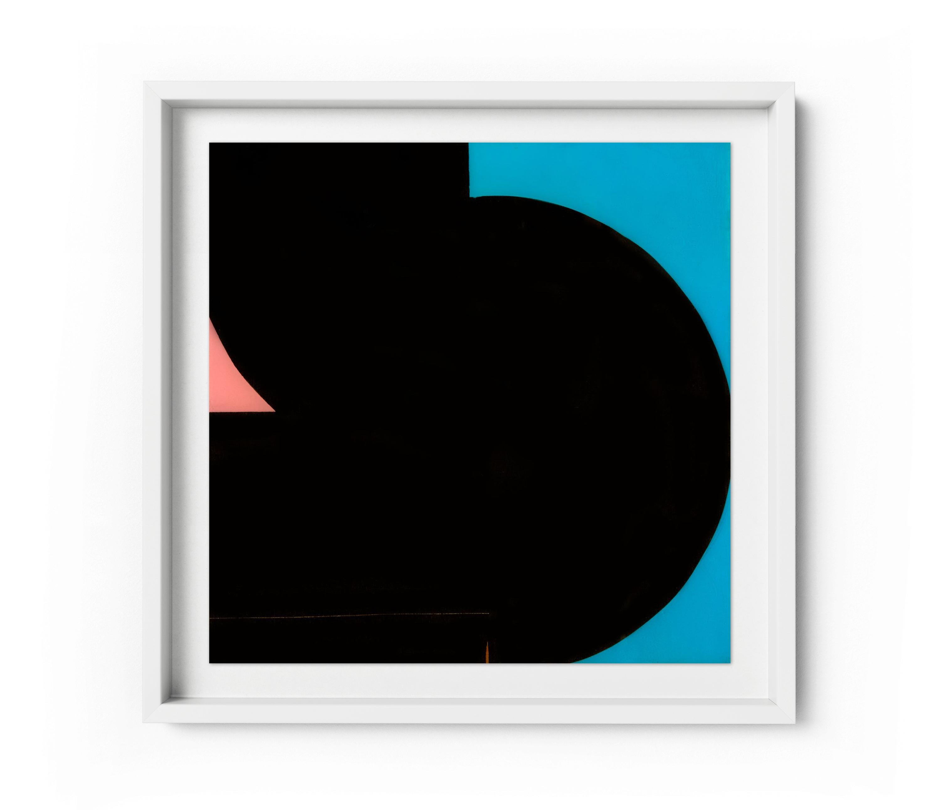 Baseline - Framed Limited Edition Print - Contemporary - Modern Abstract - Gray Abstract Print by Karlos Marquez