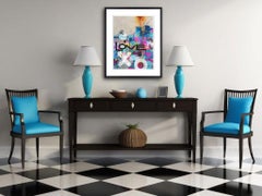 Concrete Love - Framed Limited Edition Print - Contemporary - Graffiti Inspired