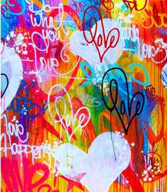 Do What You Love - Framed Limited Edition Fine Art Print - Graffiti Inspired