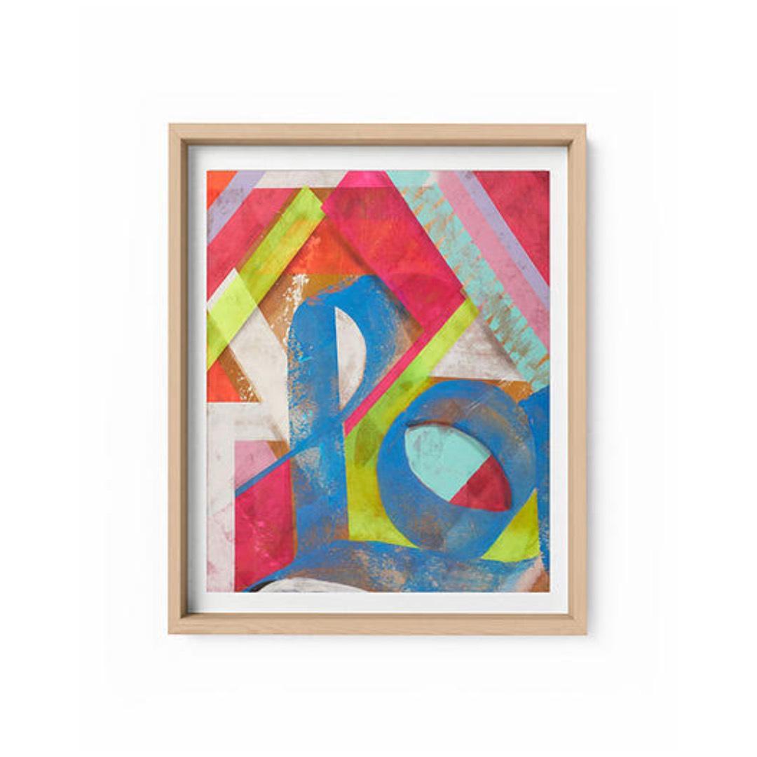 Luxe - Framed Limited Edition Print - Contemporary - Modern Abstract