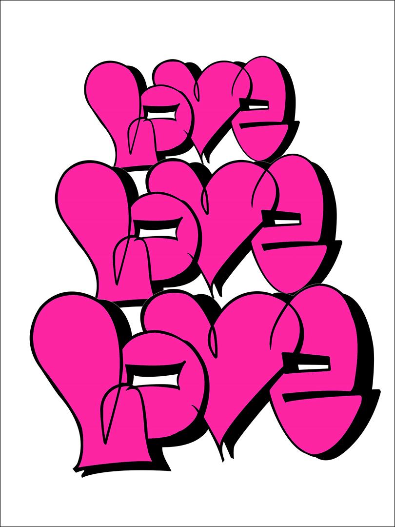 Pink - Print by Karlos Marquez