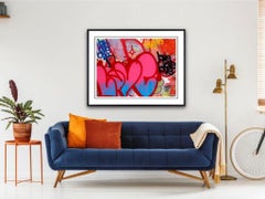 Sweet Love - Framed Limited Edition Print - Contemporary - Graffiti Inspired