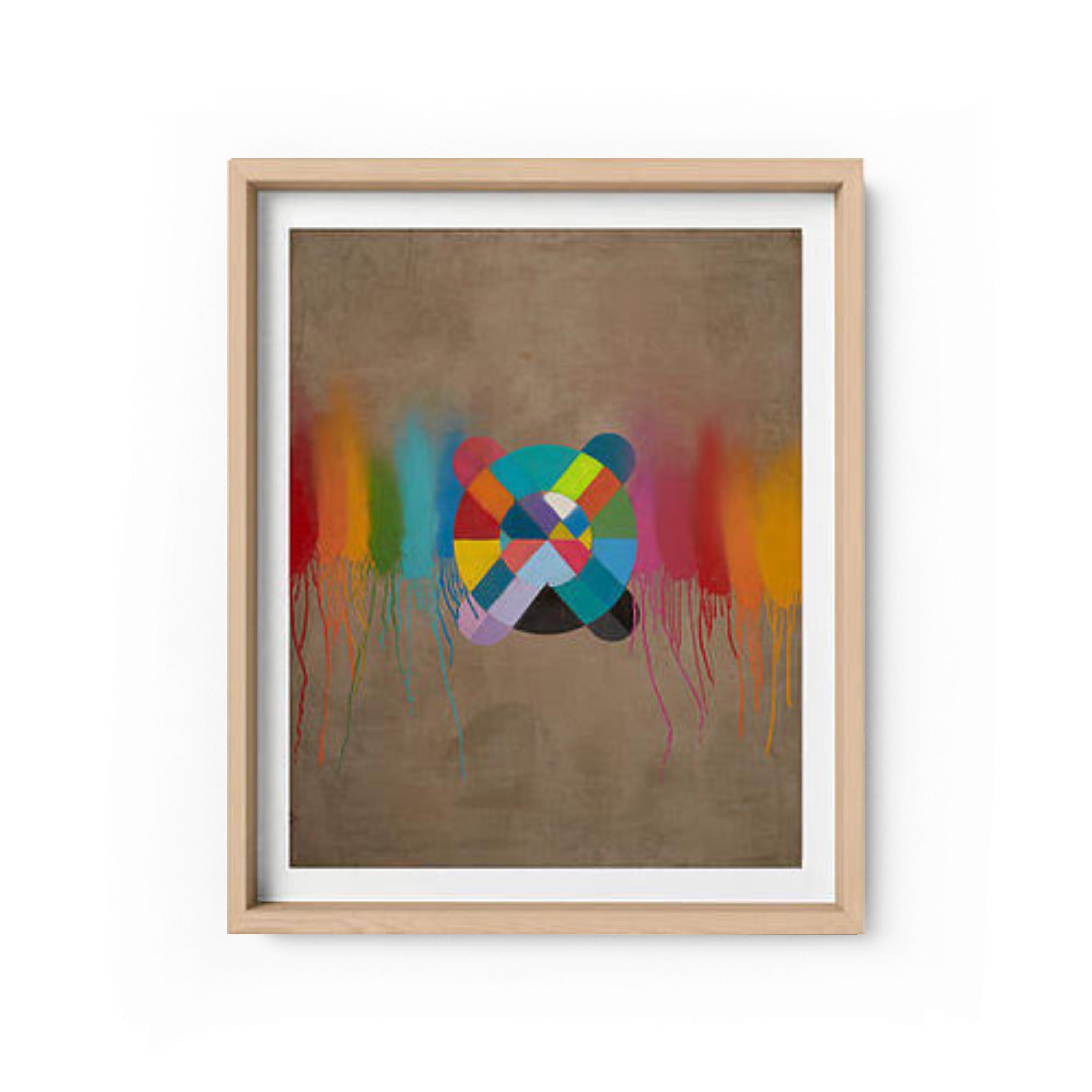 Karlos Marquez Abstract Print - Unity - Framed Limited Edition Print - Contemporary - Modern - Graffiti - Street