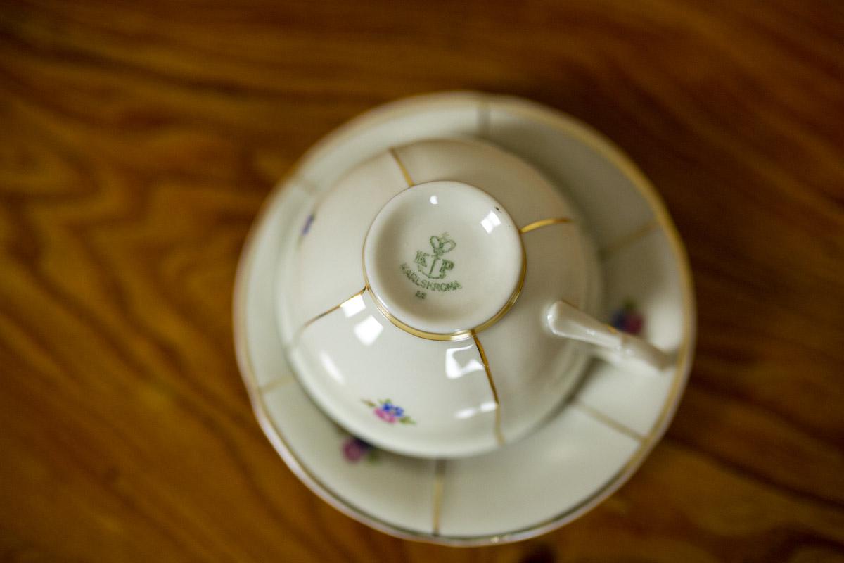 Karlskrona Kaffeeservice für 6 Personen, ca. 1918-1948 im Angebot 5