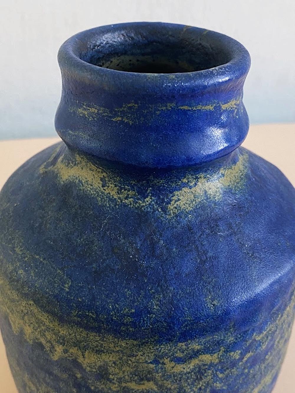Karlsruhe Fat Lava-Vase, Deutschland 1960er Jahre (Mitte 17. Jahrhundert) im Angebot