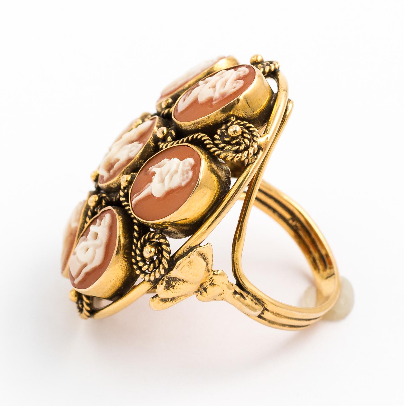 Karma Sutra Cameo Ring For Sale 2