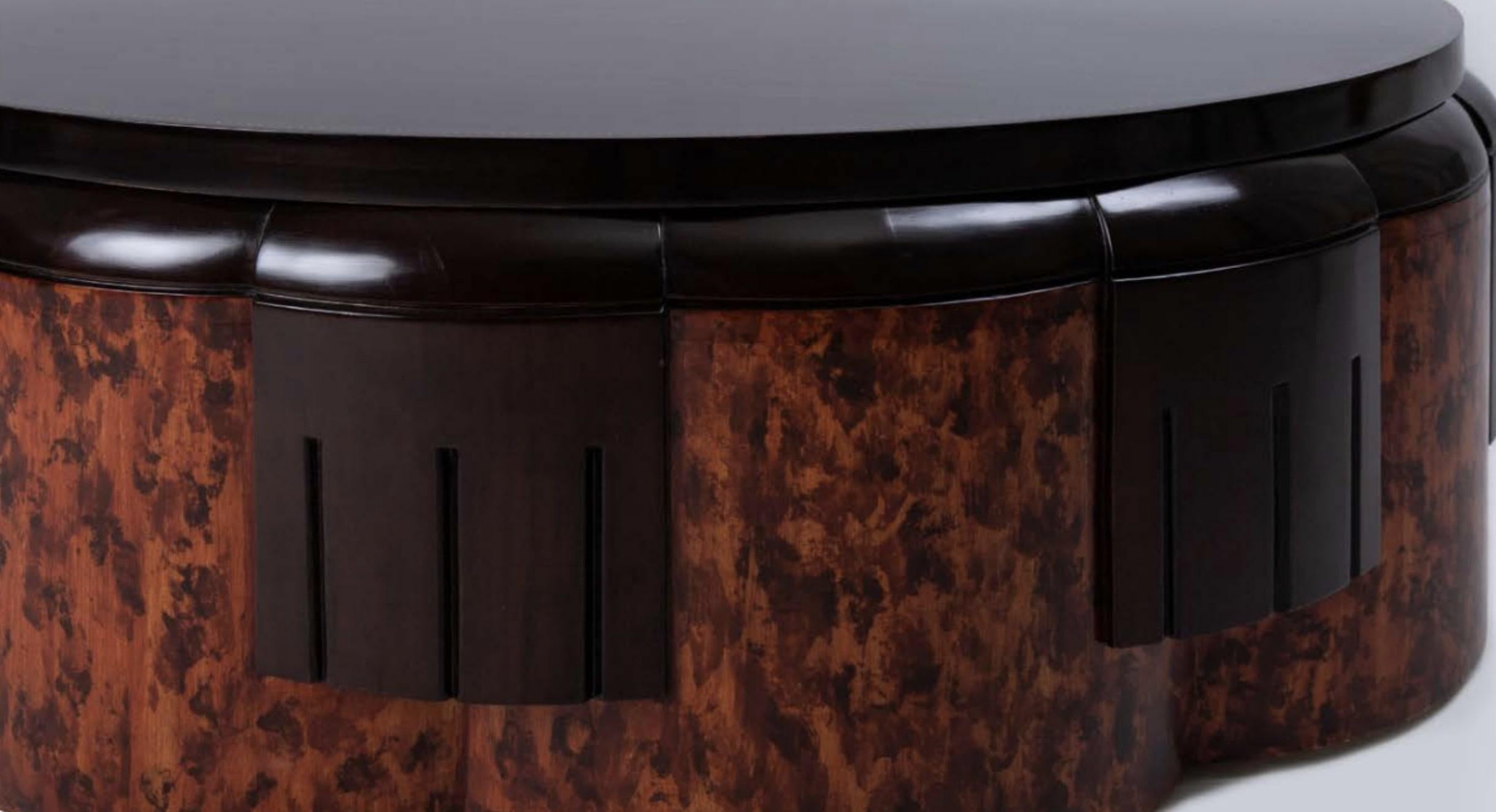 Dyed Karnak Coffee Table by Tarek Shamma For Sale