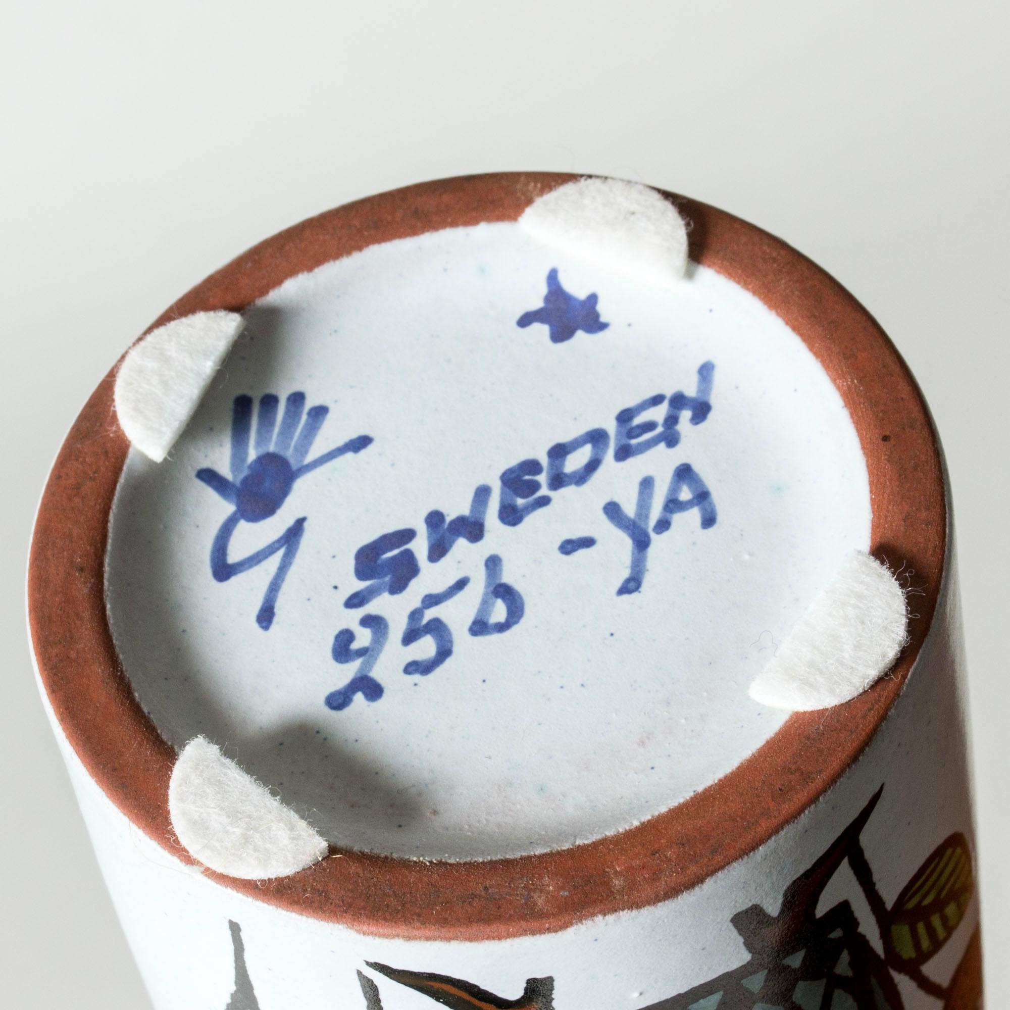 Metà XX secolo Vaso in maiolica 