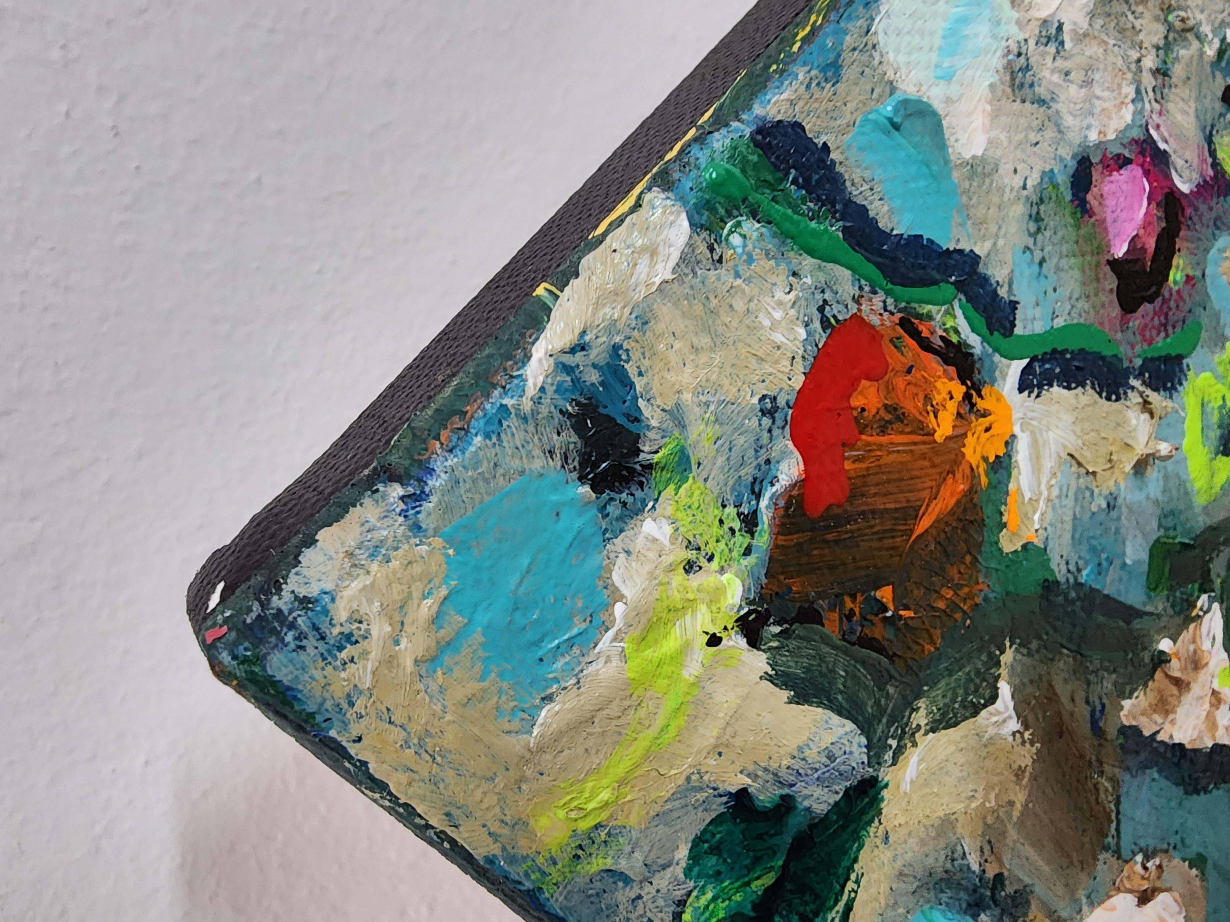 Un Mazzo di Gioia - Gemma Floreale Gioia Mother Nature Investimento Colorato Energia Madre Terra - Painting Espressionismo astratto di Karnish Art