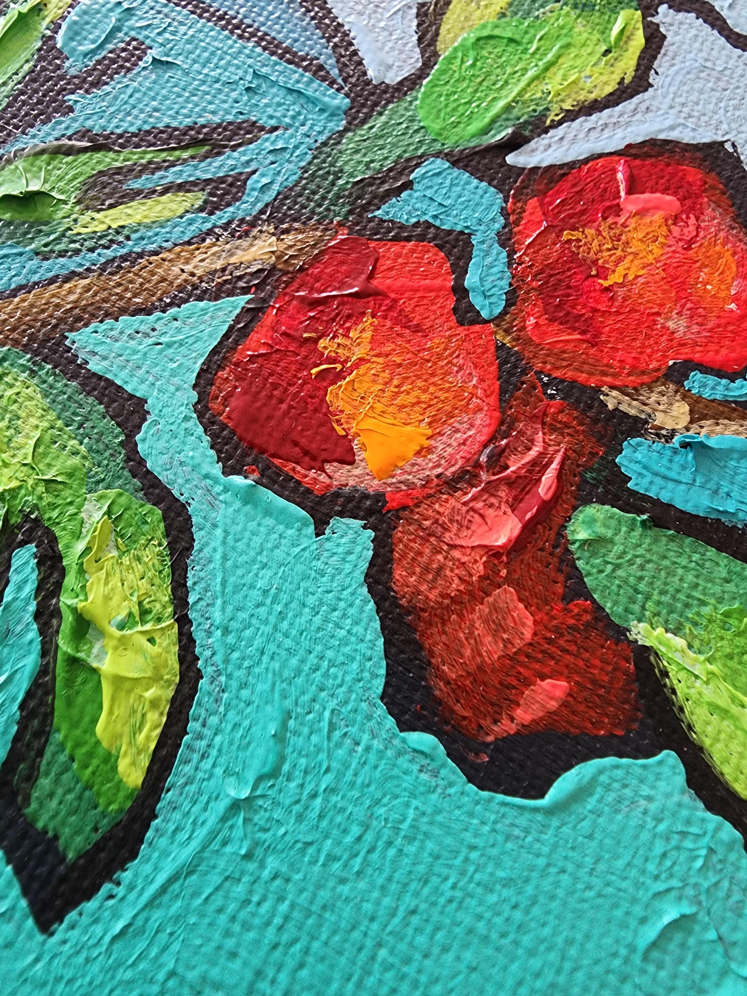 Abundancia Jardín de las Delicias Naturaleza Figurativo Colorido Invertir Exclusivo Gratis en venta 1