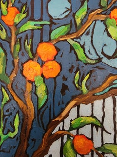 Abundance: Large Original Painting, Abstract Expressionism, Figures, Landscape