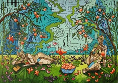 Abbondanza Splendore non catturato Paesaggio Figurativo Nature Astratto Arte Contemporanea