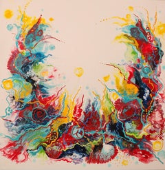 Beautiful Play - Painting Abstract Expression Flow Bold Statement Joy Pop
