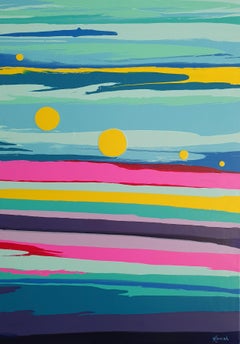 Captivated - Art Deco, Modern, Abstract, Colorful, Minimalism, Invest, Bold, Joy