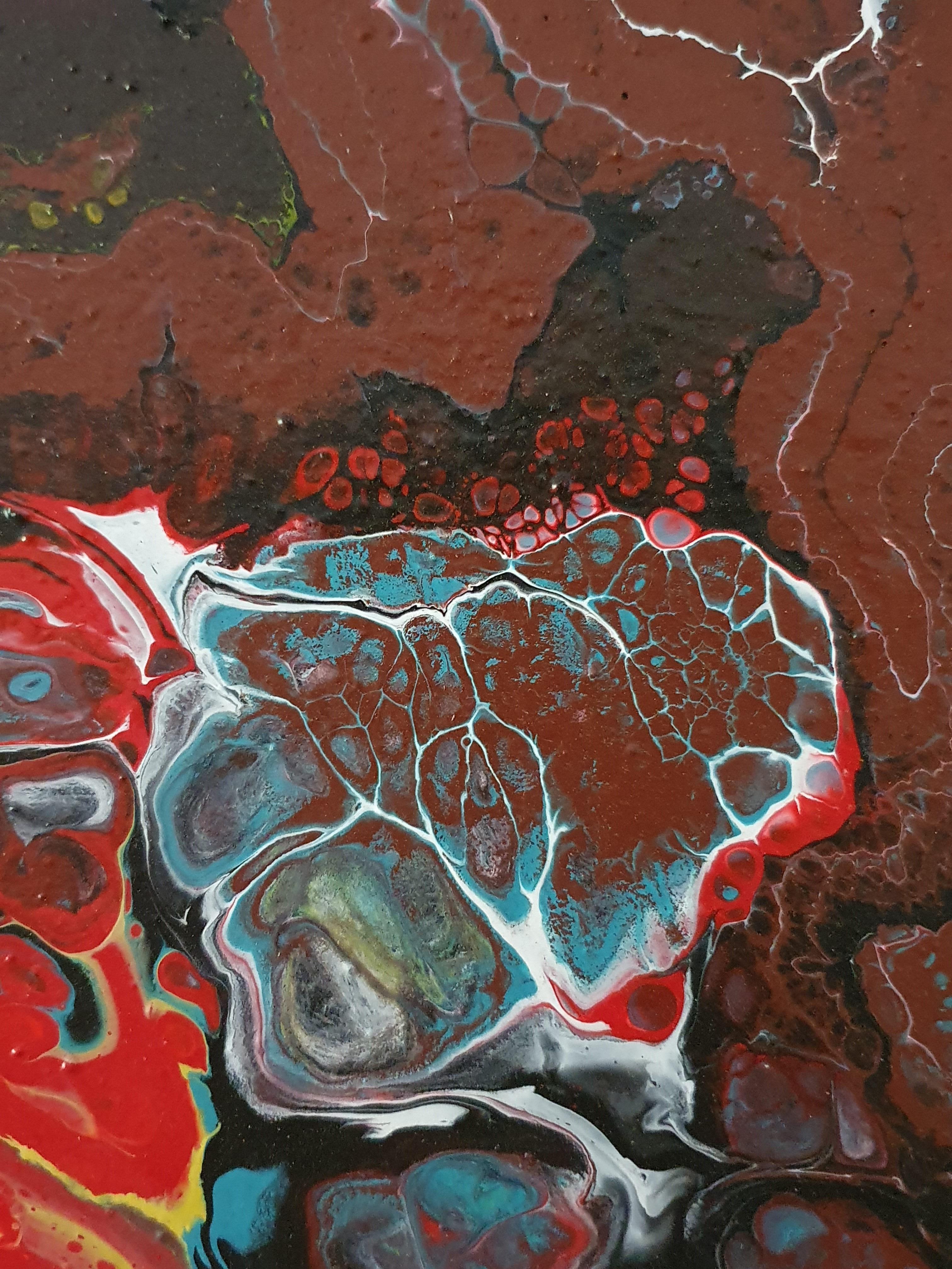 Catalyst for Consciousness - Flow Contemporary Abstract Showpiece Detail Lively For Sale 6