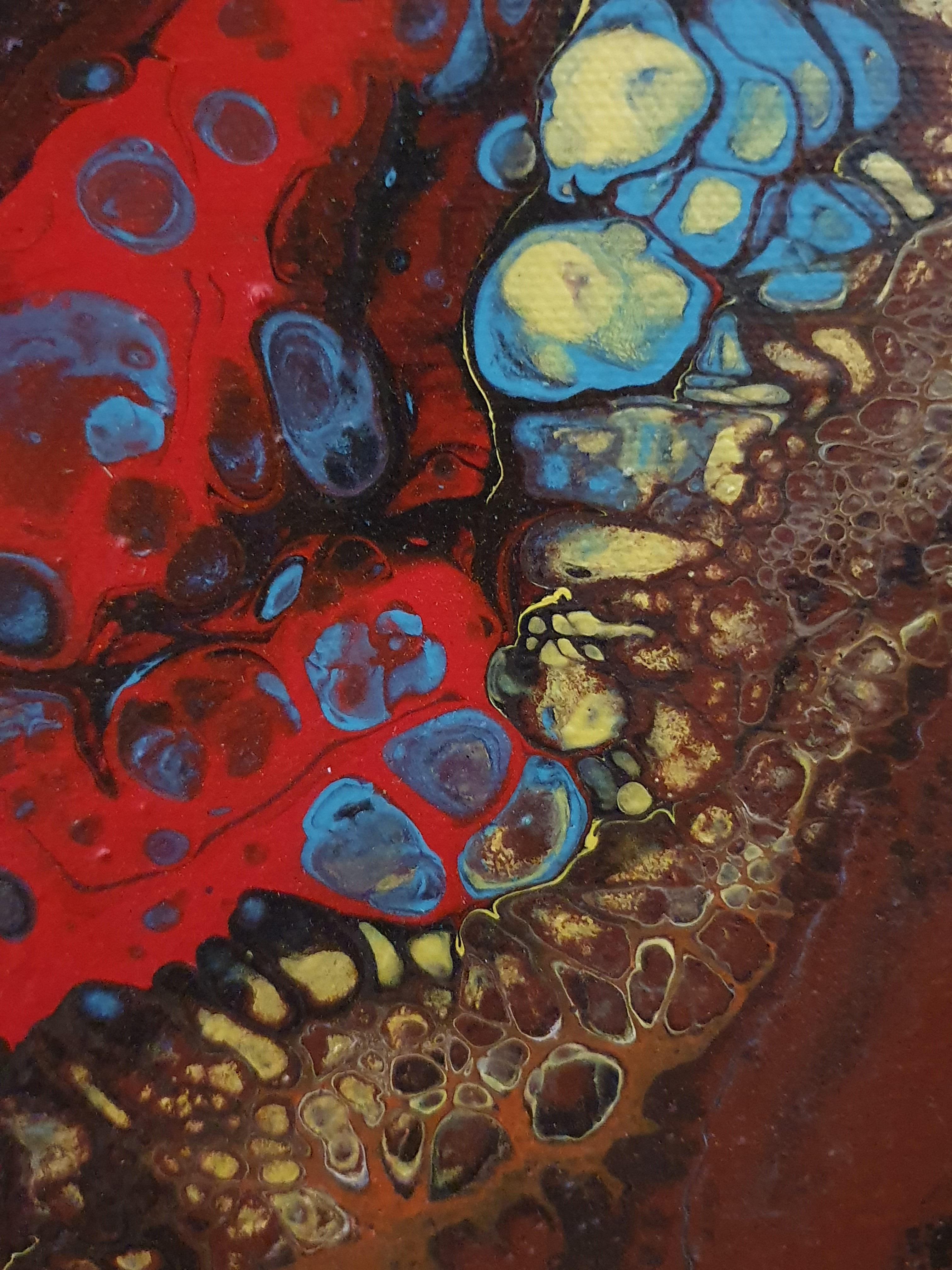 Catalyst for Consciousness - Flow Contemporary Abstract Showpiece Detail Lively For Sale 7