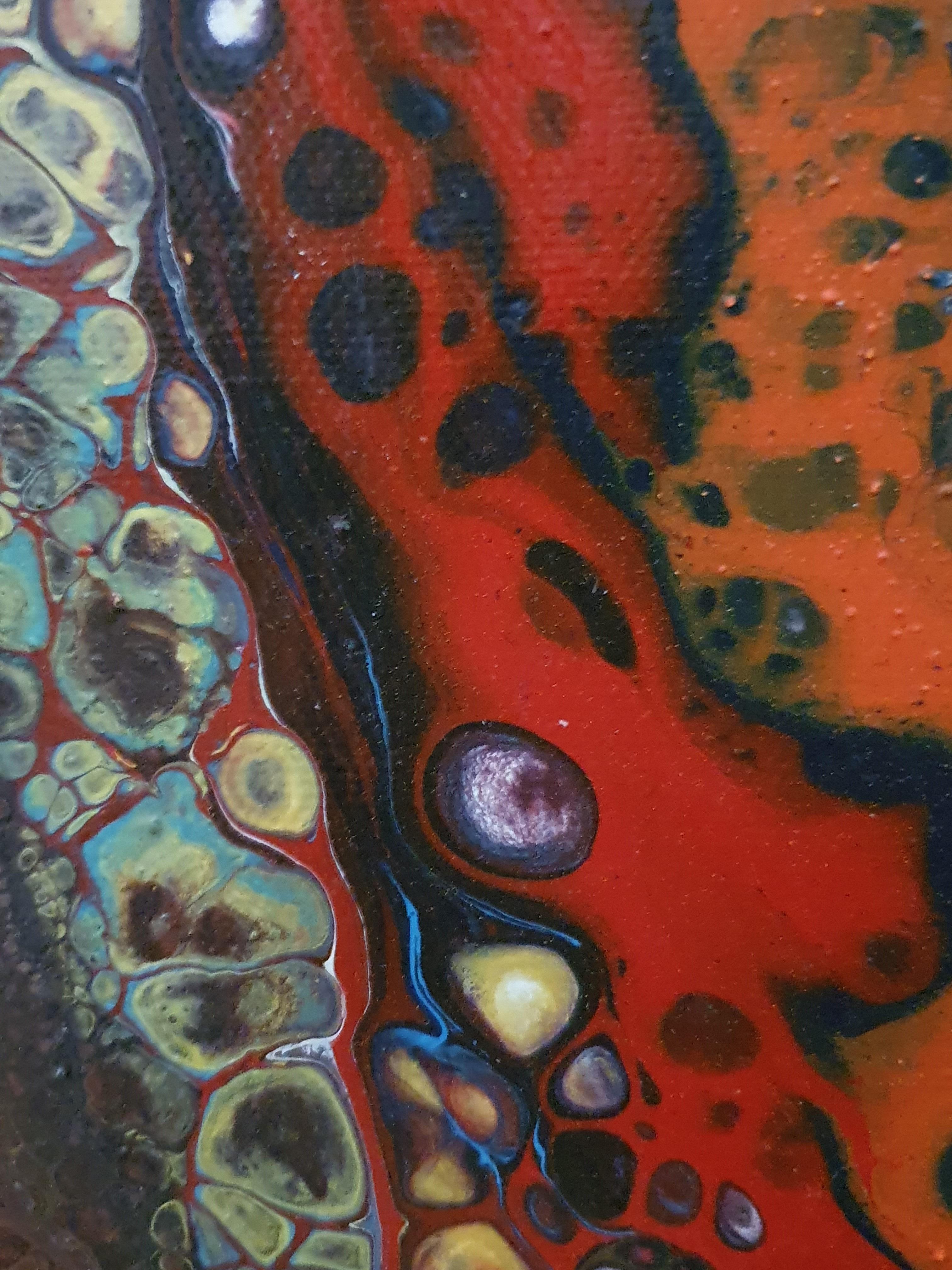 Catalyst for Consciousness - Flow Contemporary Abstract Showpiece Detail Lively For Sale 4
