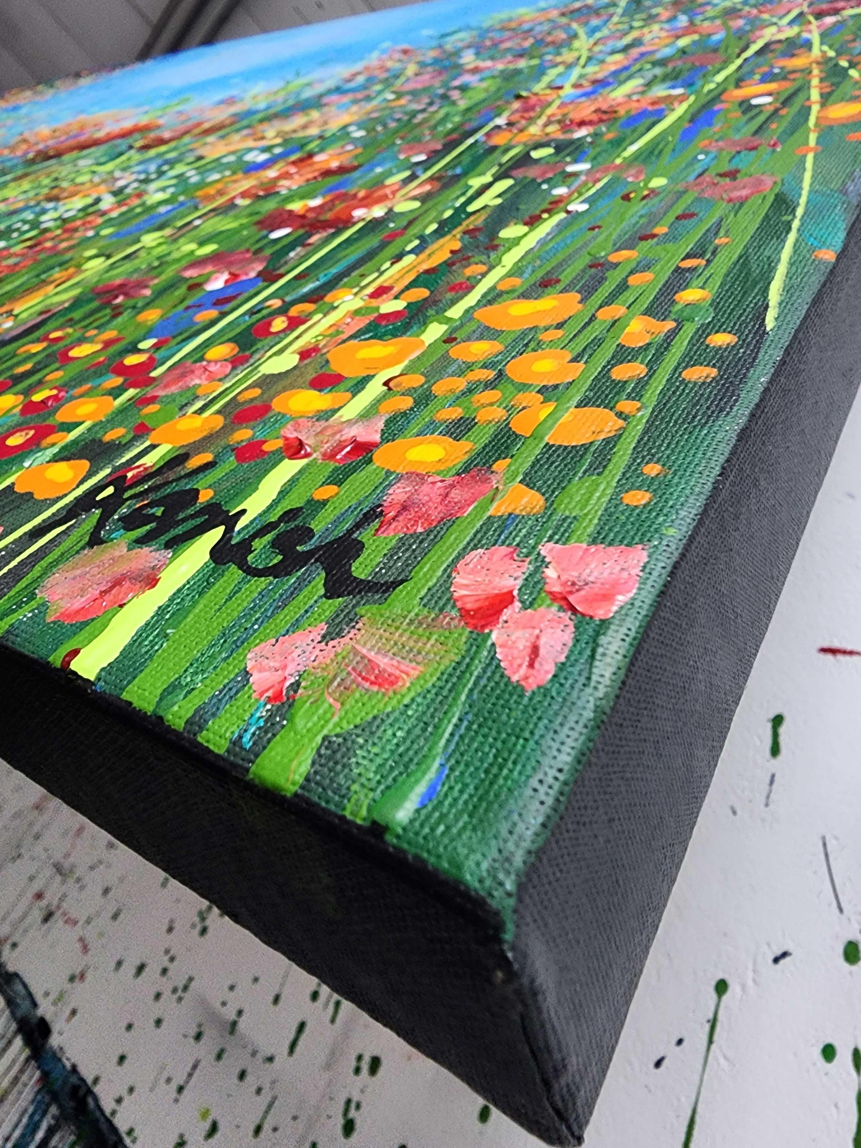 Enchanted - Floral Fantasy Nature Flowers Investment Landscape Mother Earth Joy en vente 2