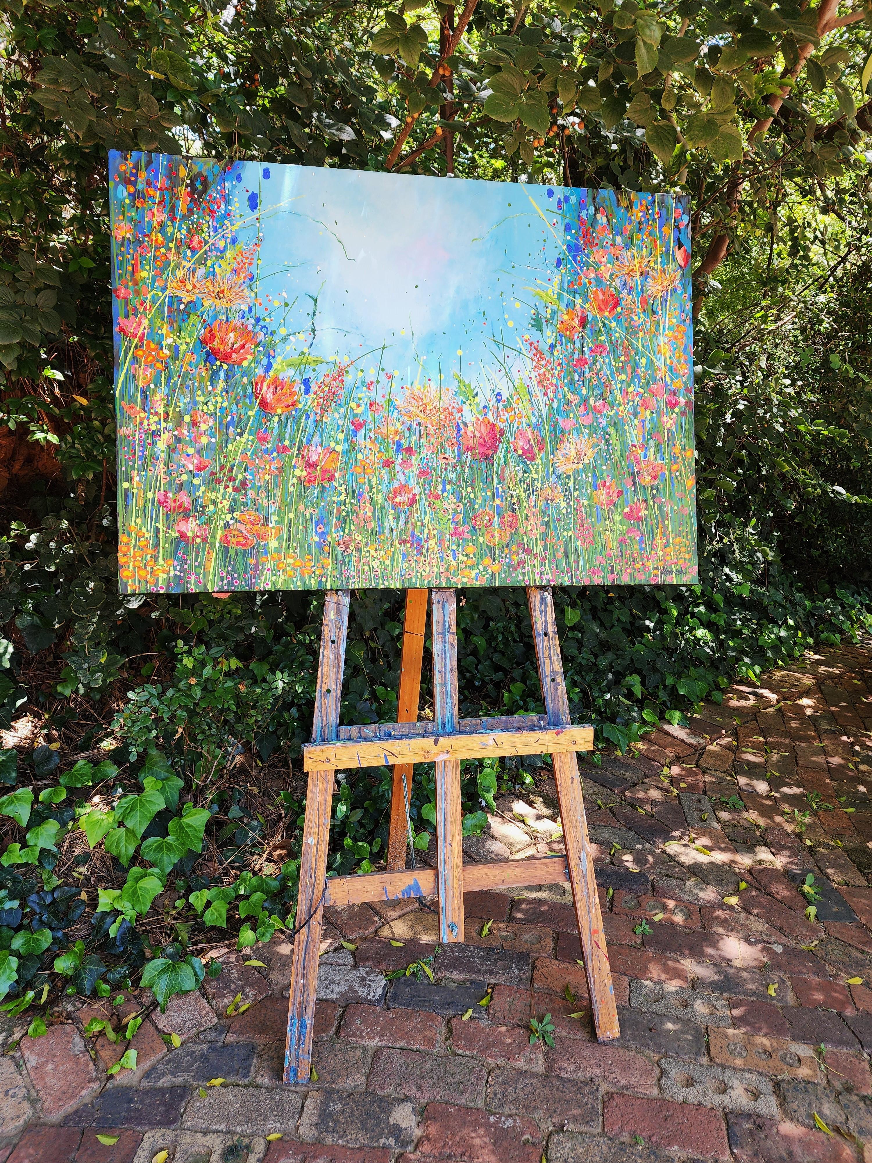 Enchanted - Floral Fantasy Nature Flowers Investment Landscape Mother Earth Joy en vente 3