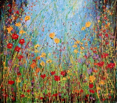 Enchanted - Quietude - Floral Color Joy Meadow Flowers Stillness Peace Flowers